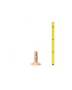 Hung System Suction Cup Plug Flesh