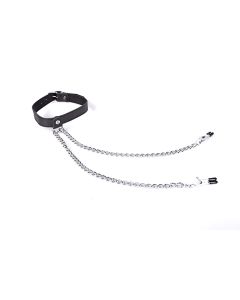 Collar - Nipple Play - Black