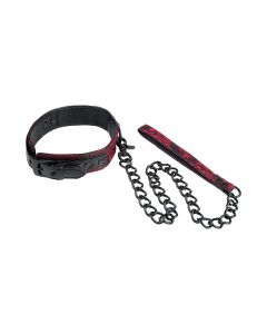 Scandal Collar With Leash
