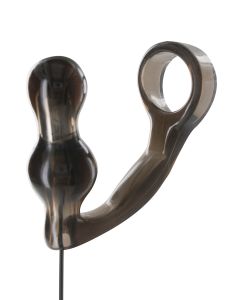 Power Vibrating Plug & Penisring Smoke