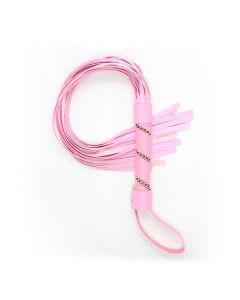 Chain handle flogger 64cm - pink