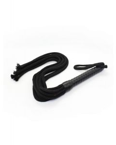 Rope flogger 50cm black