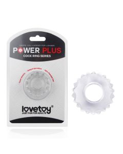 POWER PLUS Cockring 1 Clear