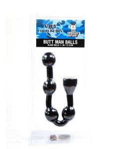 Butt Man Balls Black