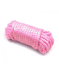 Zijde Bondage Touw 10 M - Roze